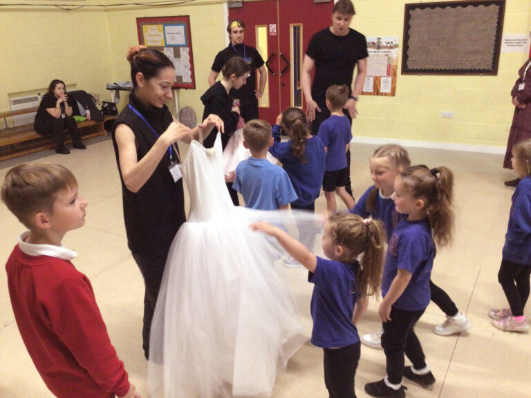 Kyiv City Ballet provide an unforgettable experience for North Dorset’s young Ukrainian community
