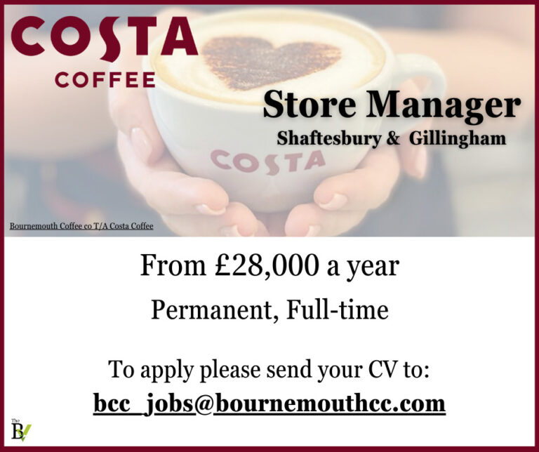 Store Manager Gillingham & Shaftesbury | Costa Coffee