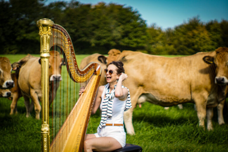 Gwyneth Wentink, internationally acclaimed harpist, selects her Dorset Island Discs