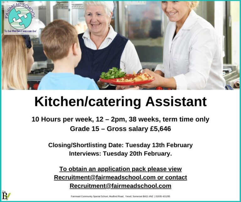 Kitchen/catering Assistant | Fairmead School