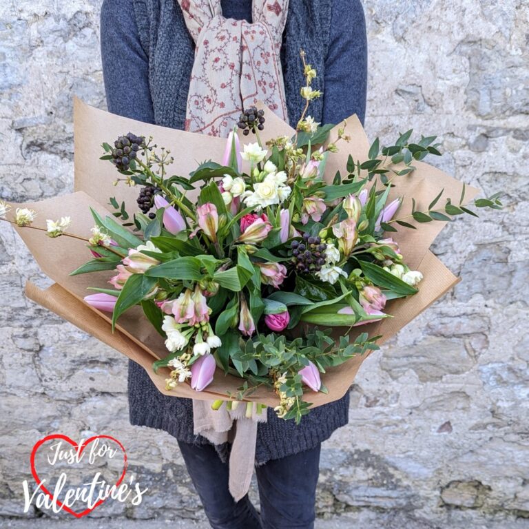 A beautifully different Valentine’s bouquet
