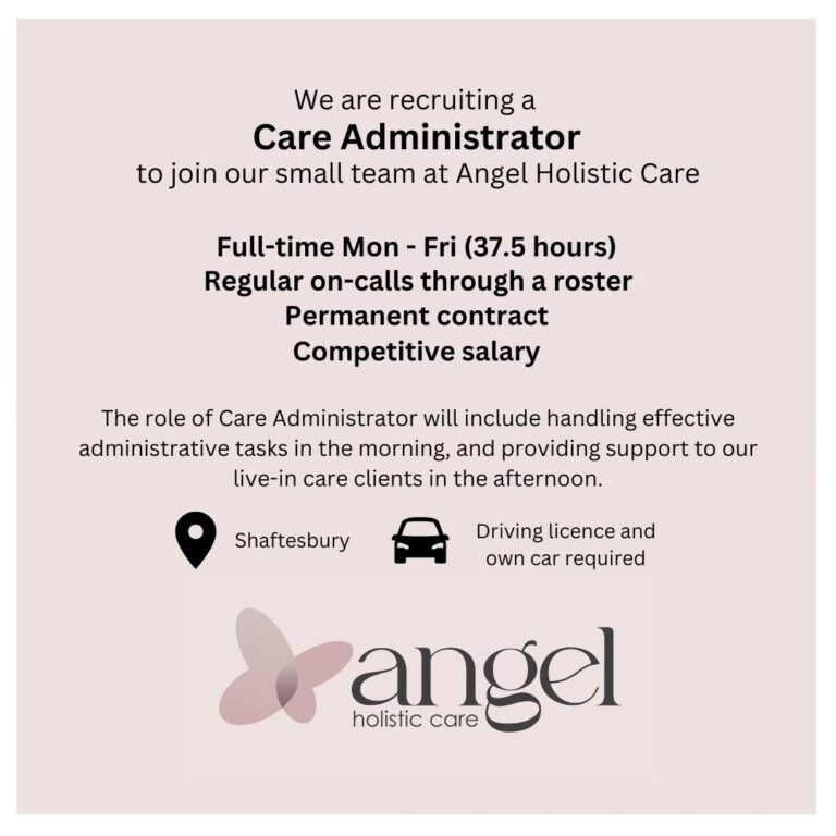 Full-time Care Administrator | Angel Holistic Care