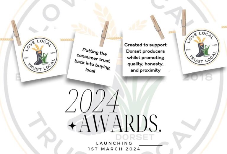 Celebrating Dorset sustainability: the Love Local Trust Local Awards are open to all Dorset farmers, fishermen and food producers