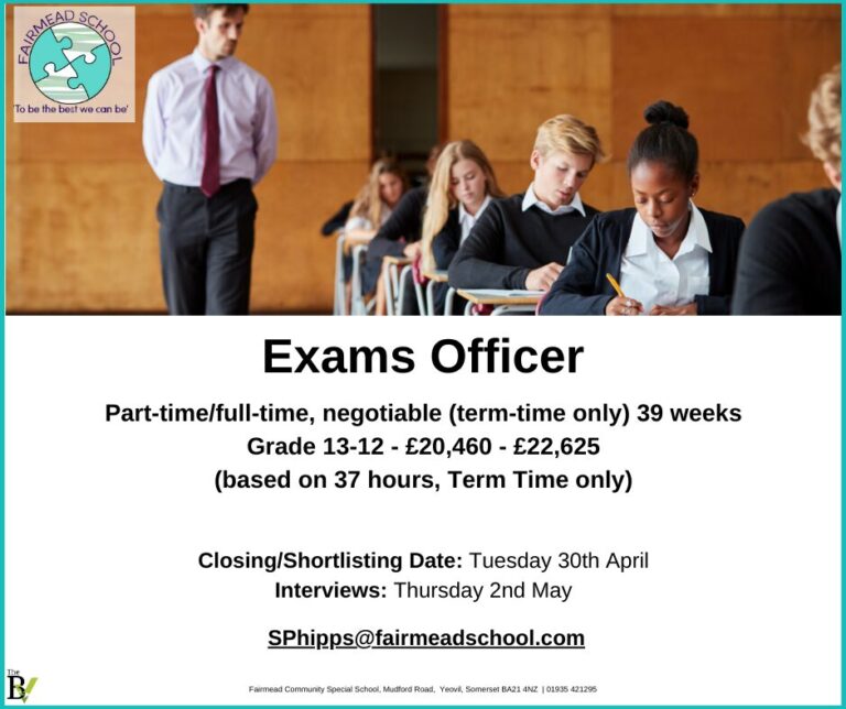 Exams Officer | Fairmead Community Special School