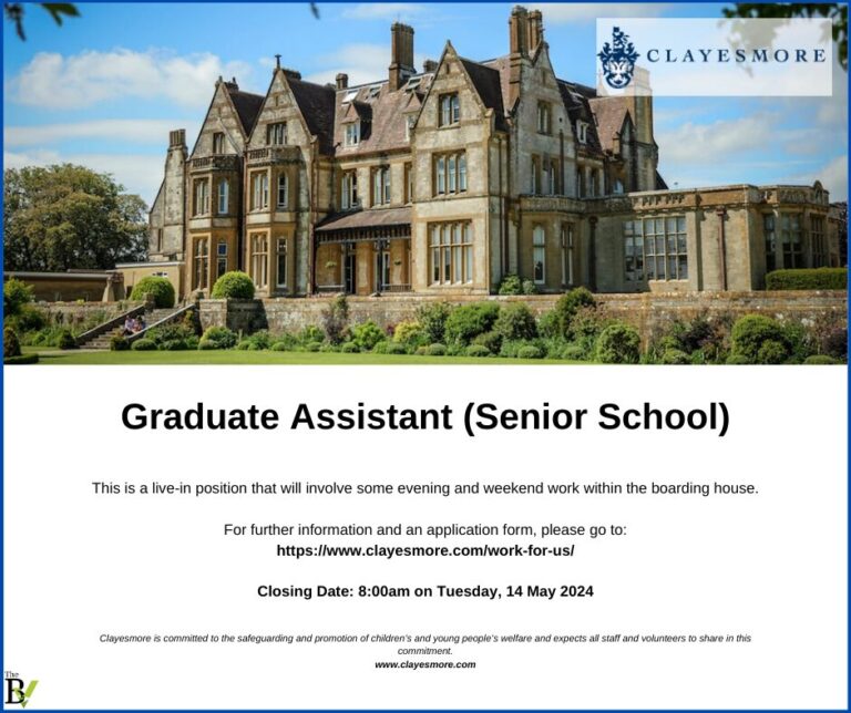 Graduate Assistant (Senior School) | Clayesmore School
