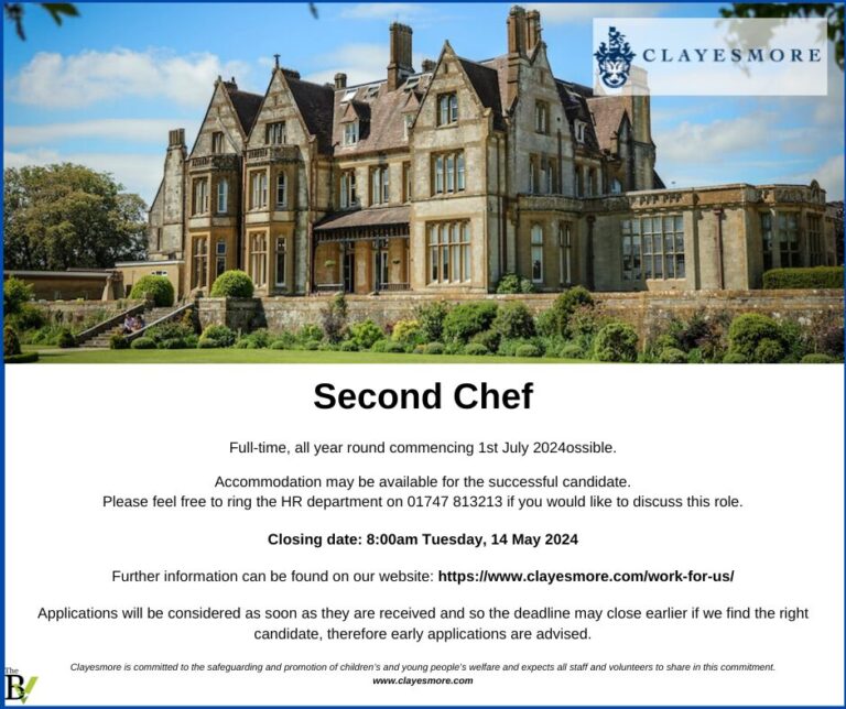 Second Chef | Clayesmore School