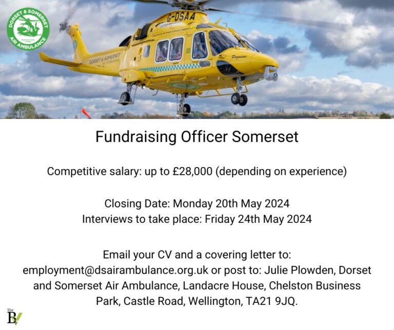 Fundraising Officer Somerset | Dorset & Somerset Air Ambulance