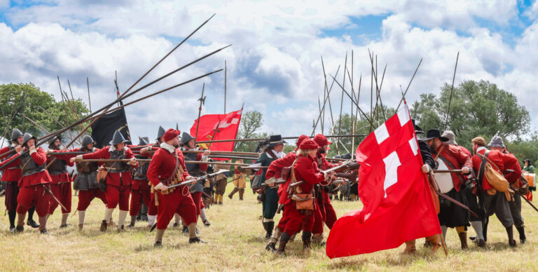 Wimborne transforms (back) into thrilling 17th century English Civil War