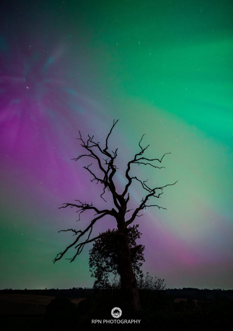 The Northern Lights dazzle over Dorset!