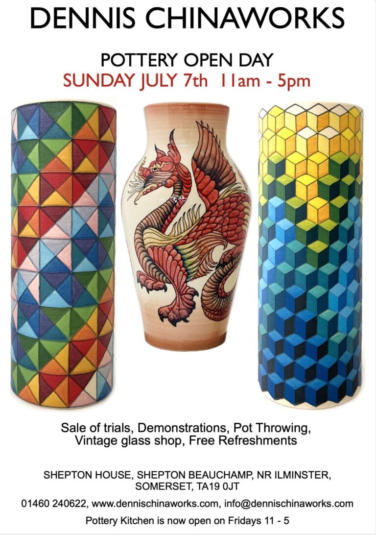 DENNIS CHINAWORKS POTTERY OPEN DAY