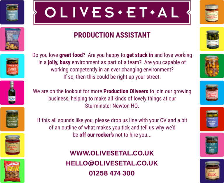 PRODUCTION ASSISTANT | Olives Et Al