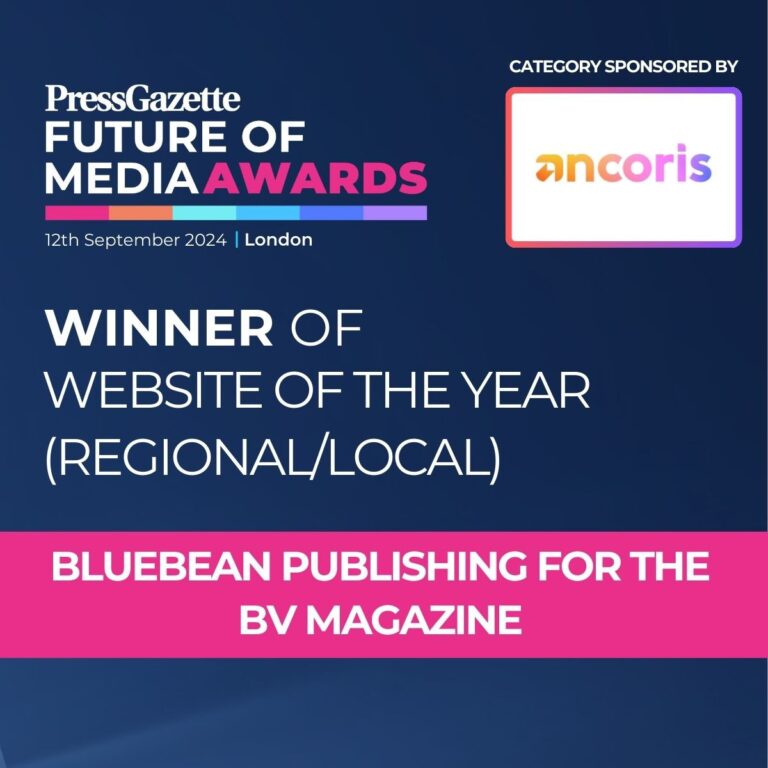 The BV named the UK’s Regional News Site of the Year 2024 at Press Gazette’s Future of Media Awards