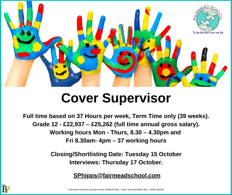 Cover Supervisor | Fairmead School
