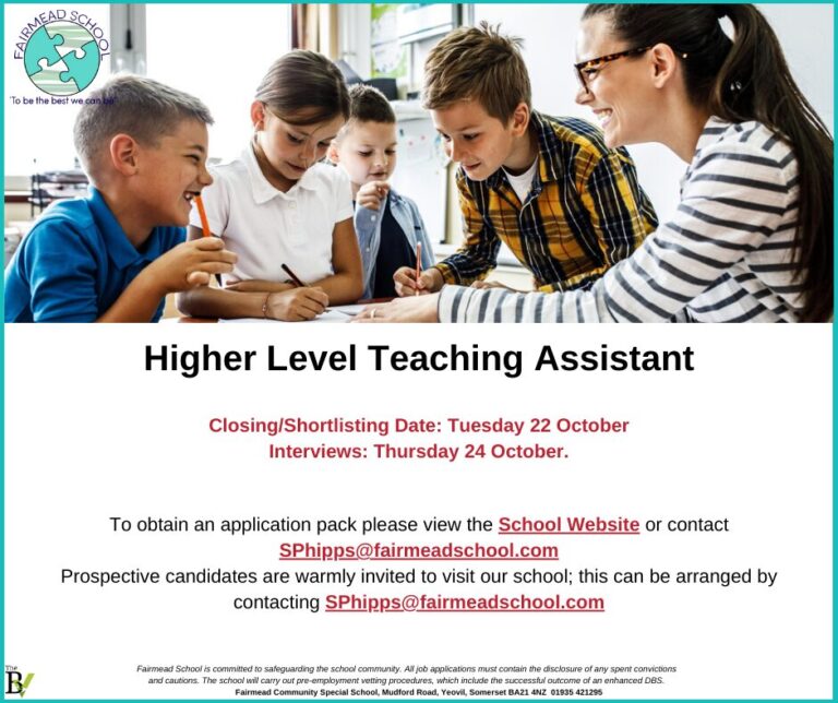 Higher Level Teaching Assistant | Fairmead School