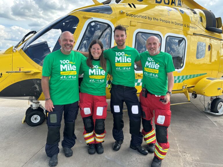 Join the Air Ambulance 100 Miles in October Challenge