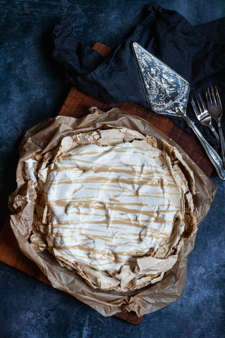 Coffee & Cream Pavlova