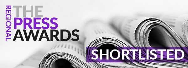 The BV shortlisted for the biggest prize in regional journalism