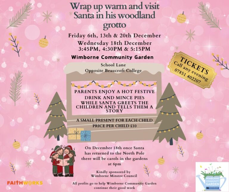 Meet Santa in the Magical Woodland Grotto