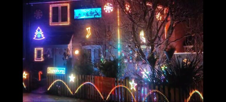 Spectacular Christmas display in Gillingham for firefighters’ charity