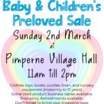 Baby & Children’s Preloved Sale