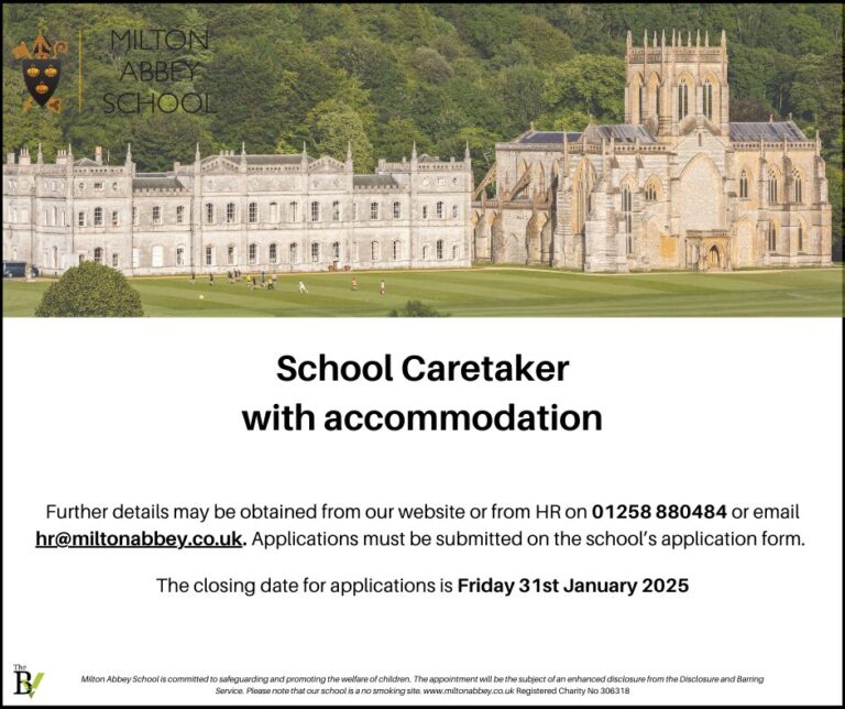 School Caretaker, with accommodation | Milton Abbey School