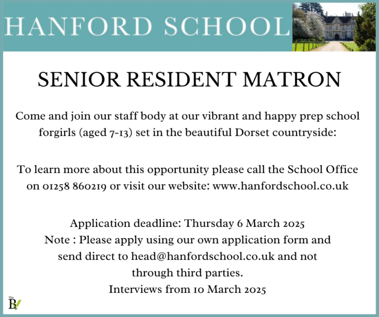 SENIOR RESIDENT MATRON | Hanford School