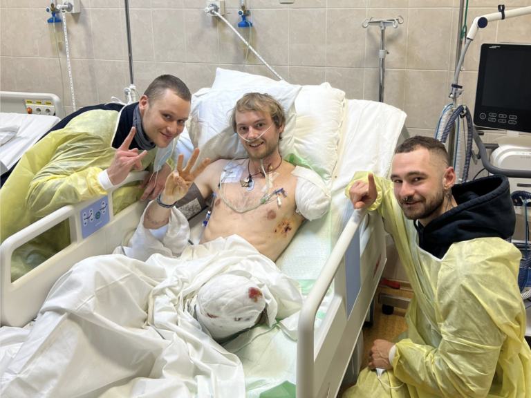 Shaftesbury aid worker Eddy severely injured by kamikaze drone in Ukraine