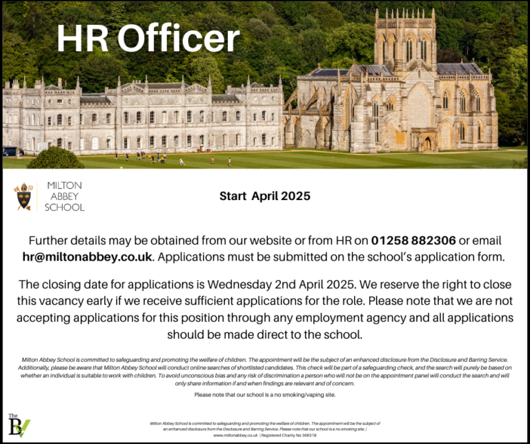 HR Officer | Milton Abbey School