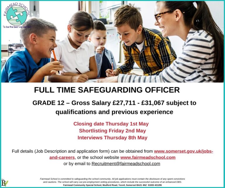 FULL TIME SAFEGUARDING OFFICER: Fairmead School