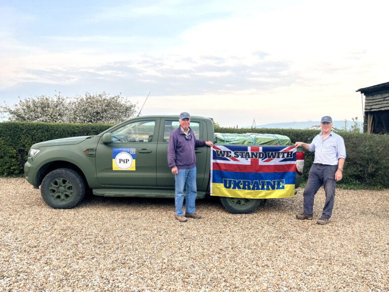 From Mere to Lviv: two men, one pick up truck and 1,300 miles