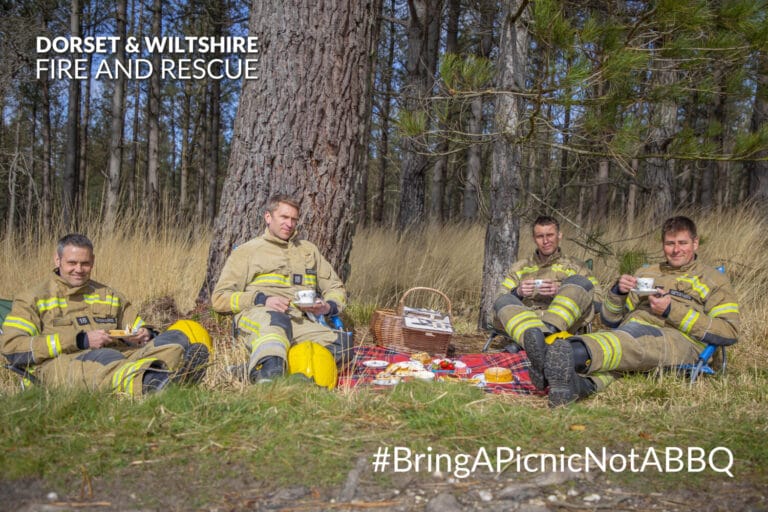 Swap barbecues for picnics, fire service urges countryside visitors