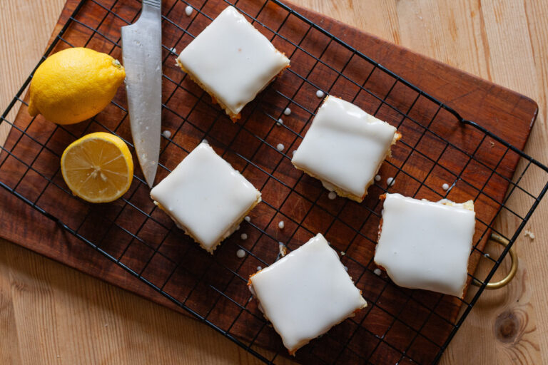 Heather’s lemon squares