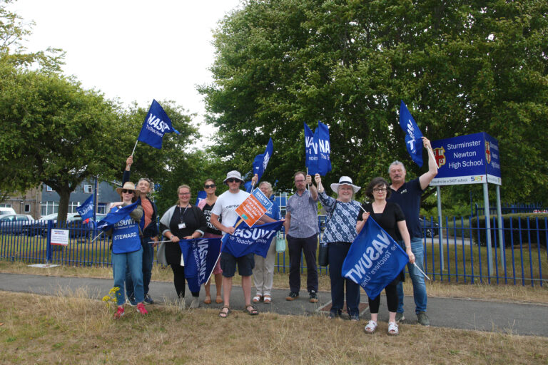 Teachers continue to strike over shared leadership plan across North Dorset schools