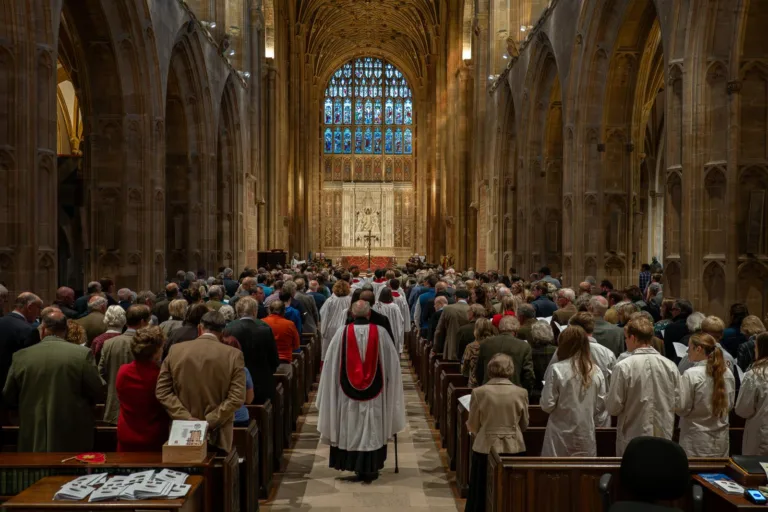 An Abbey harvest service for 30 years of farming’s quiet heroes