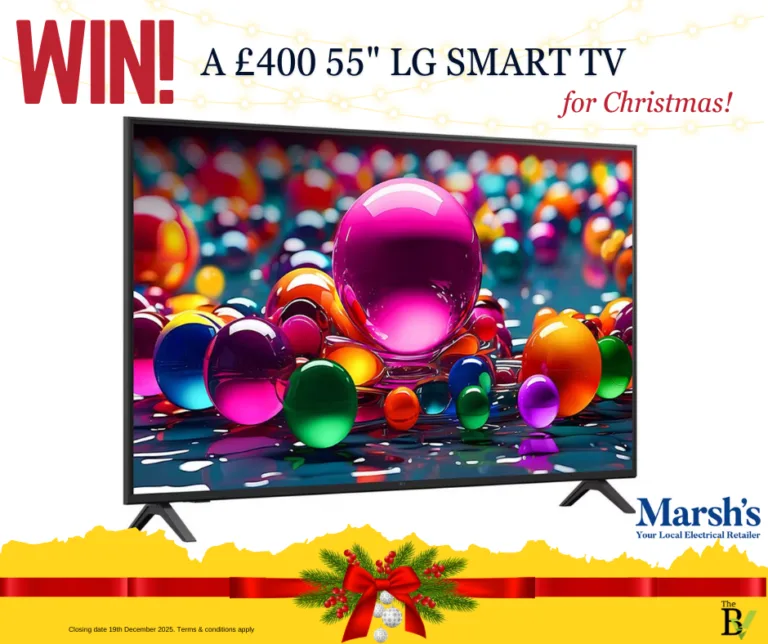 Win a 55″ Smart TV worth £400 for Christmas!