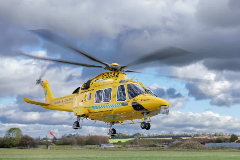 Dorset and Somerset Air Ambulance sets out plans for new base and provides update on second helicopter