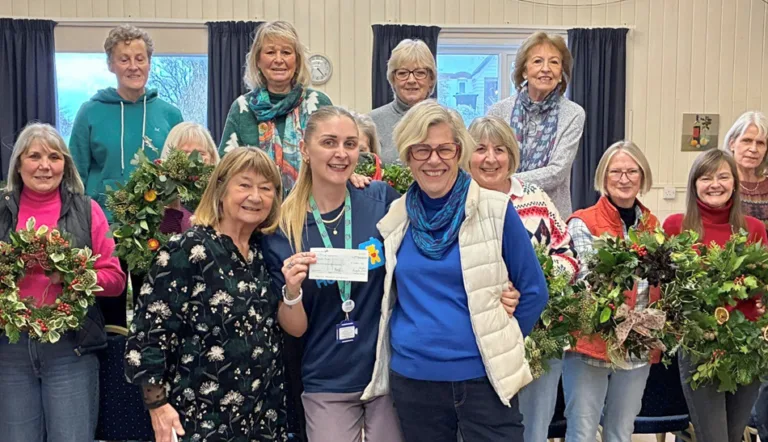 SERO presents £12,000 cheque to Julia’s House
