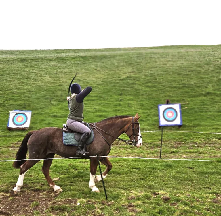 Shooting from the saddle
